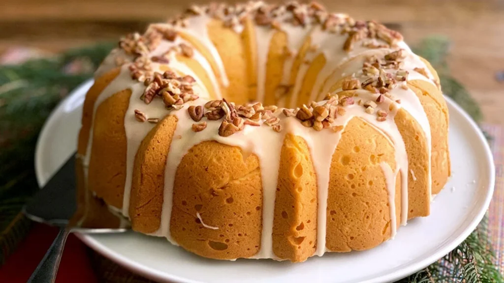 Butter Pecan Pound Cake Recipe