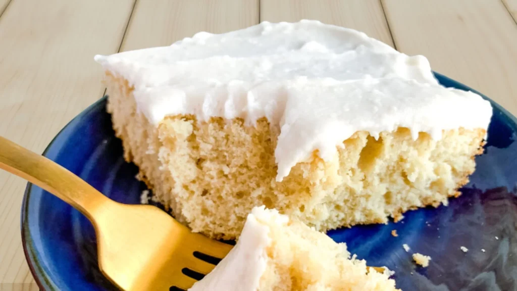 Sourdough Vanilla Cake Recipe