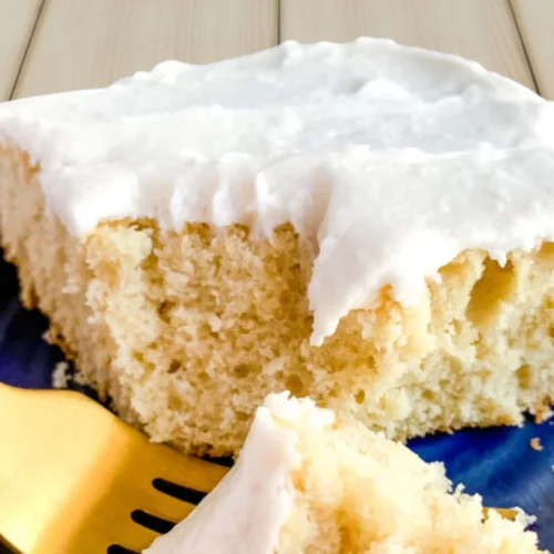 Sourdough Vanilla Cake Recipe
