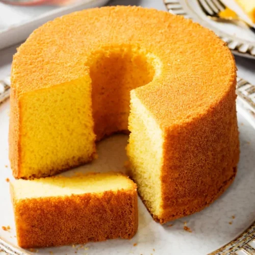 Vanilla Chiffon Cake Recipe
