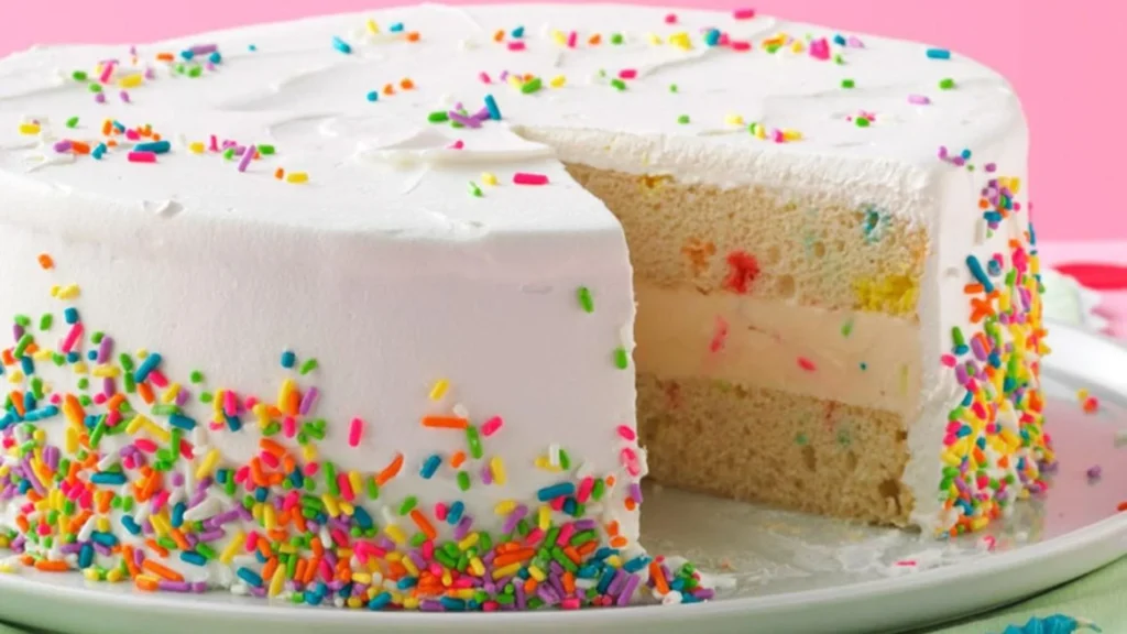 Vanilla Ice Cream Cake Recipe