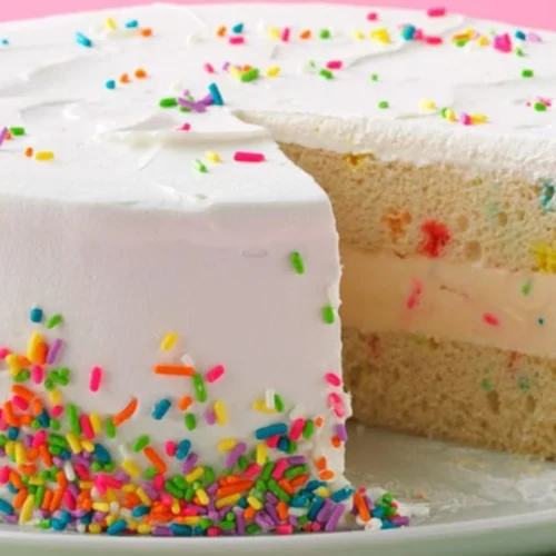 Vanilla Ice Cream Cake Recipe