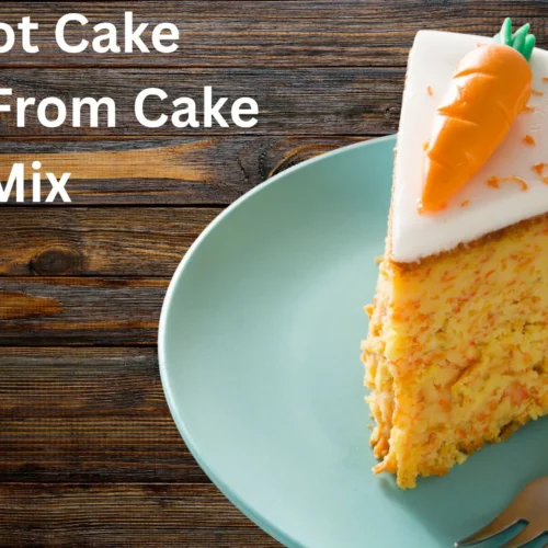 Carrot Cake Recipe From Cake Mix