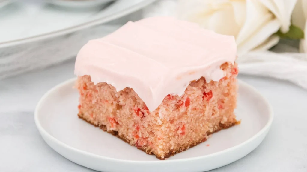 Cherry Vanilla Cake Recipe