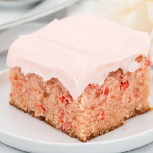 Cherry Vanilla Cake Recipe