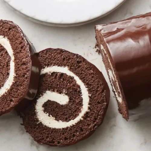 Chocolate Roll Cake Recipe