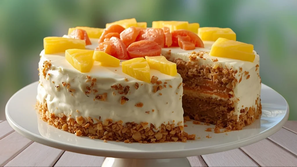 Hawaiian Carrot Pineapple Cake Recipe 