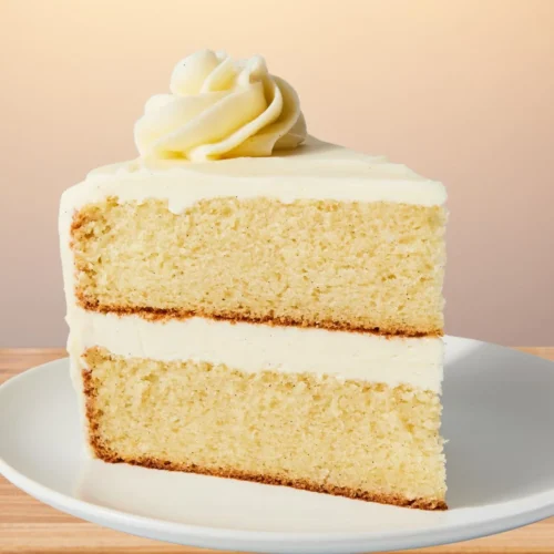 Reverse Creaming Vanilla Cake
