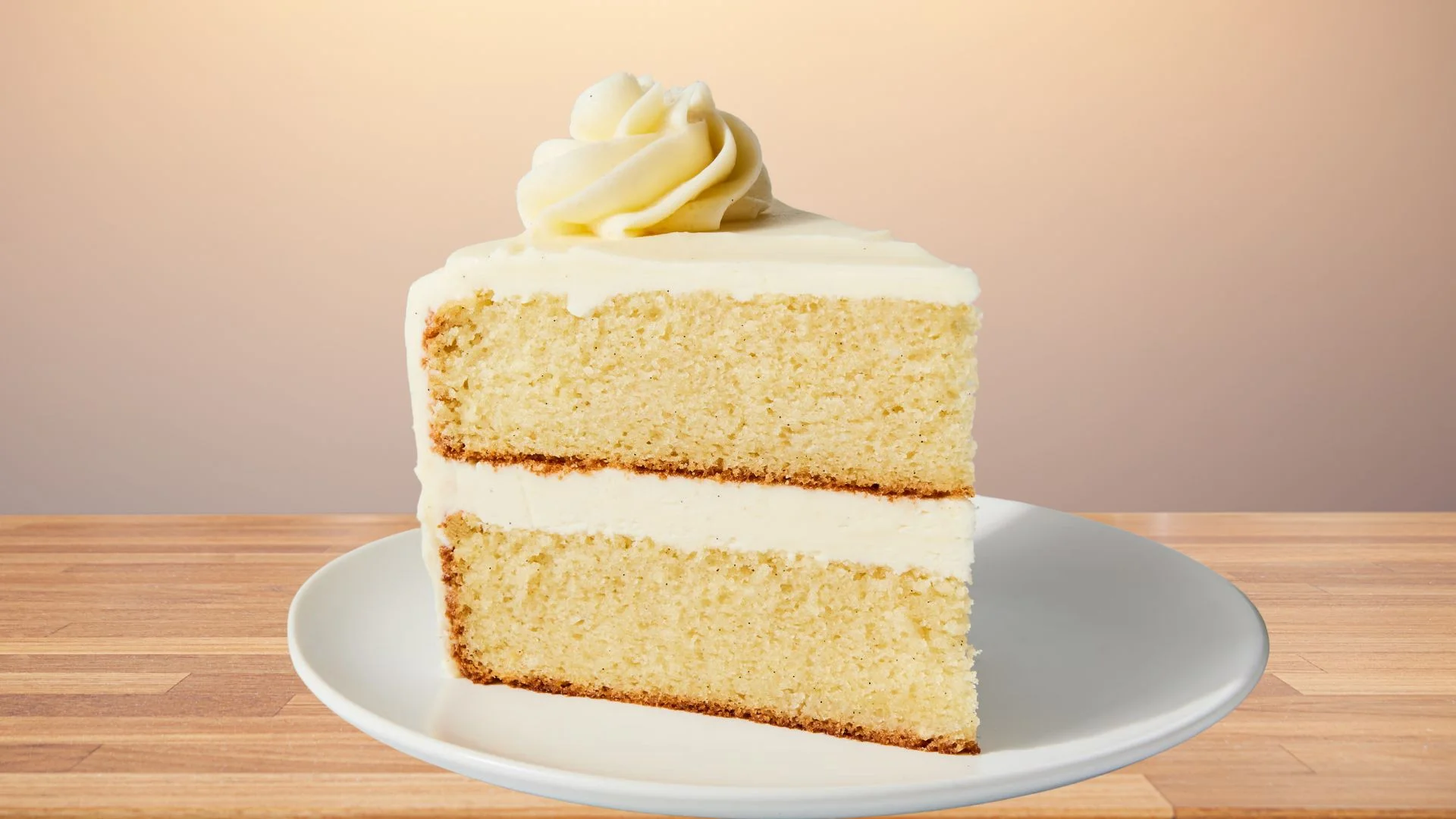 Reverse Creaming Vanilla Cake
