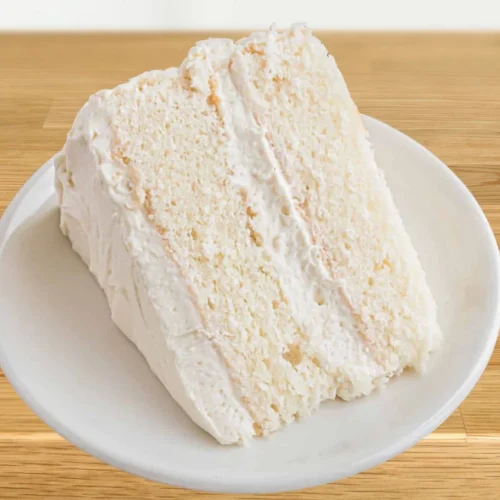 Vanilla Cake With Mousse Filling