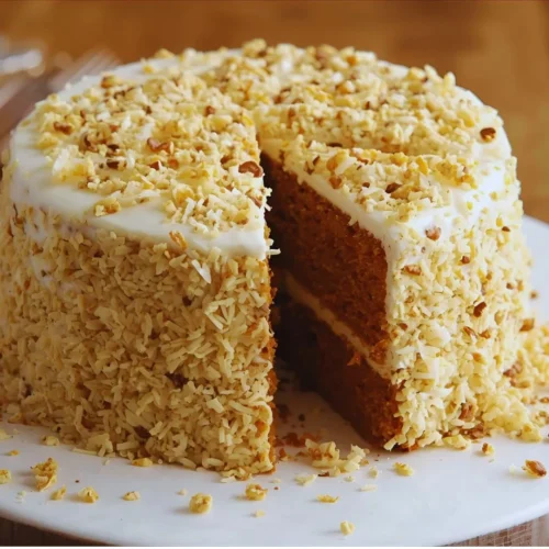 Carrot Cake With Coconut Recipe