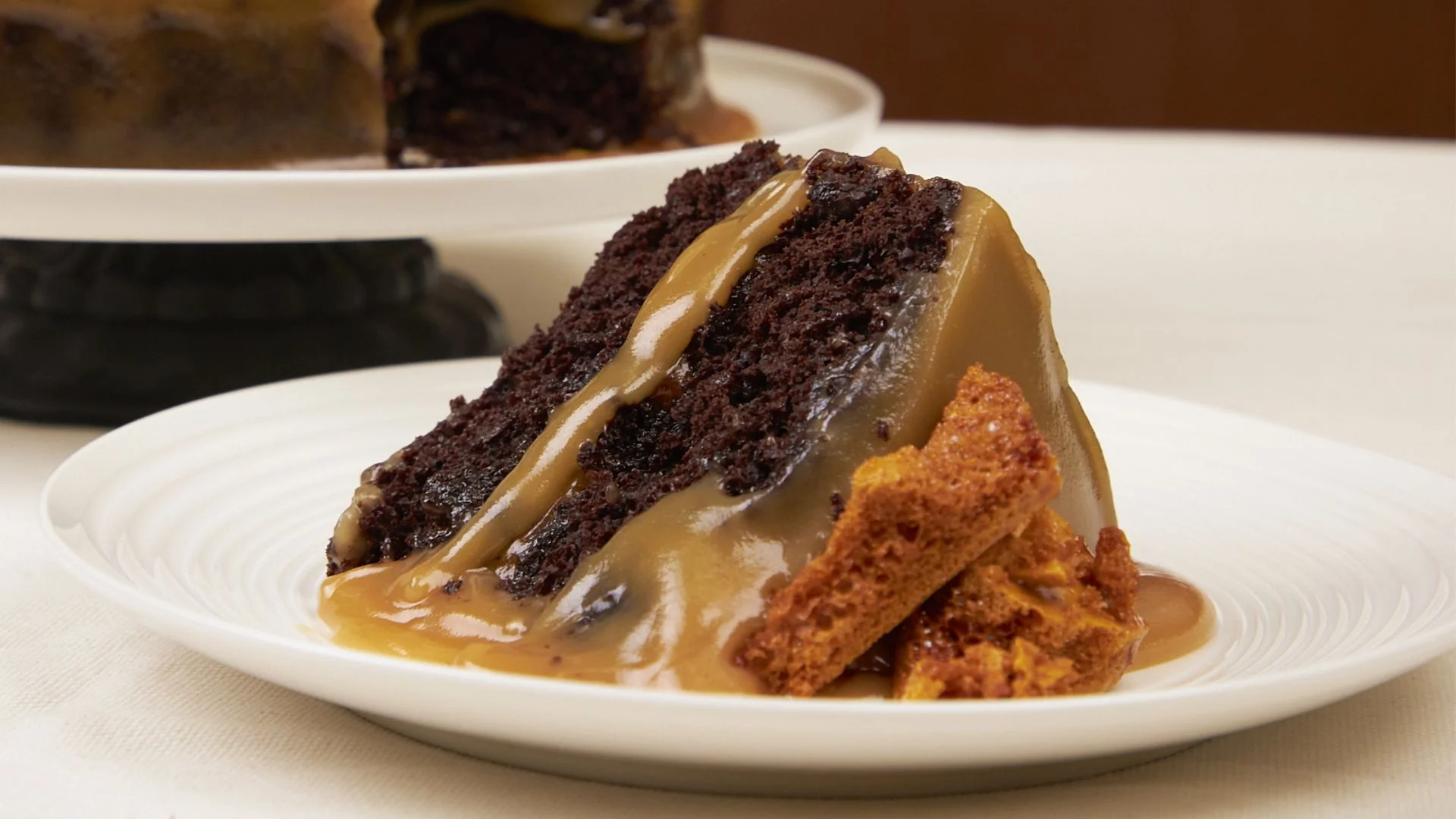 Chocolate Caramel Salted Cake Recipe