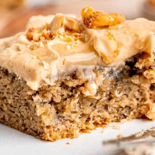 Peanut Butter Banana Cake Recipe