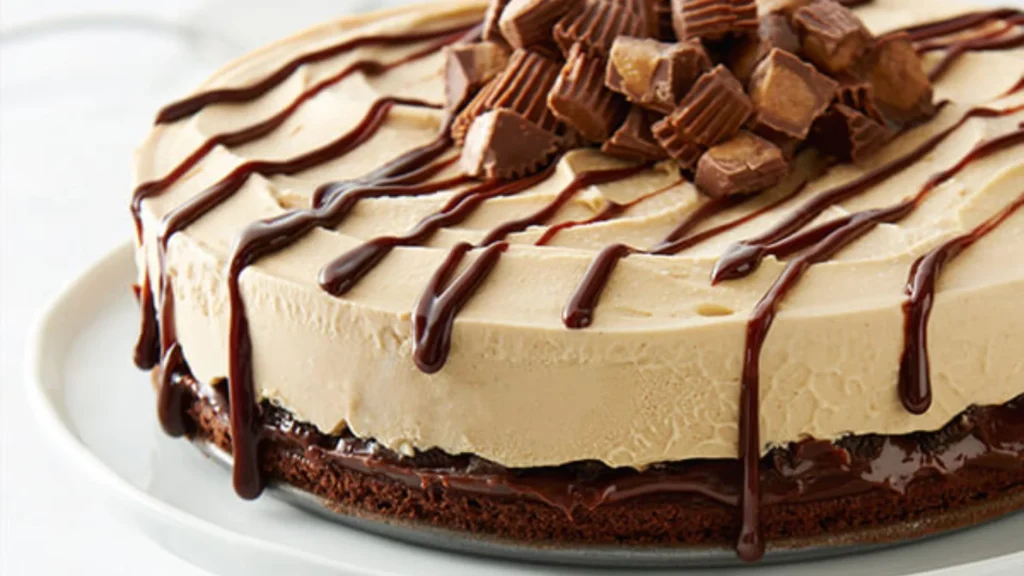 Peanut Butter Ice Cream Cake Recipe