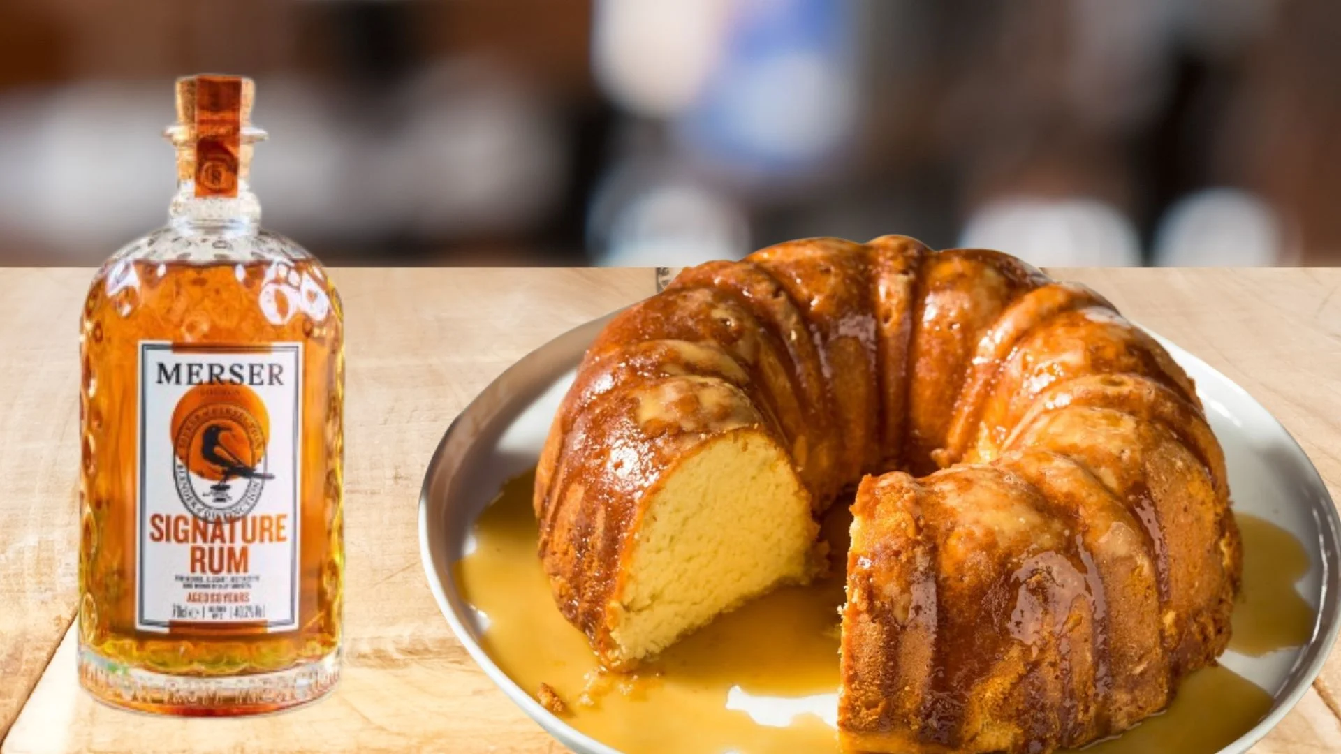 Rum Vanilla Cake Recipe