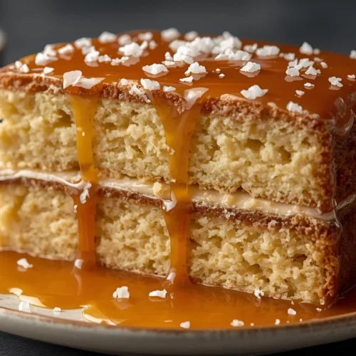 Salted Caramel Butter Cake Recipe