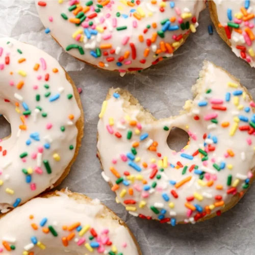 Vanilla Cake Doughnuts Recipe
