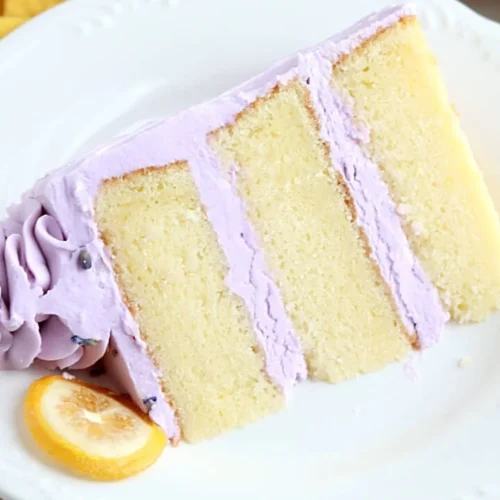 Vanilla Lavender Cake Recipe