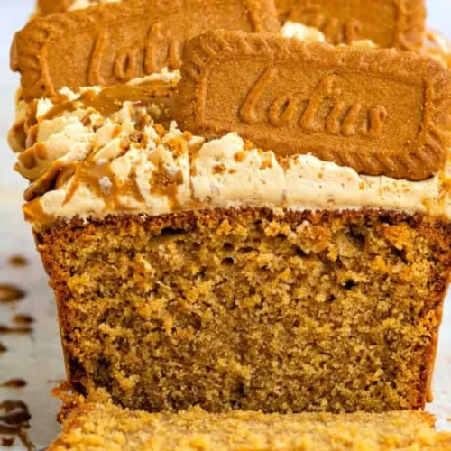 Biscoff Cookie Butter Pound Cake