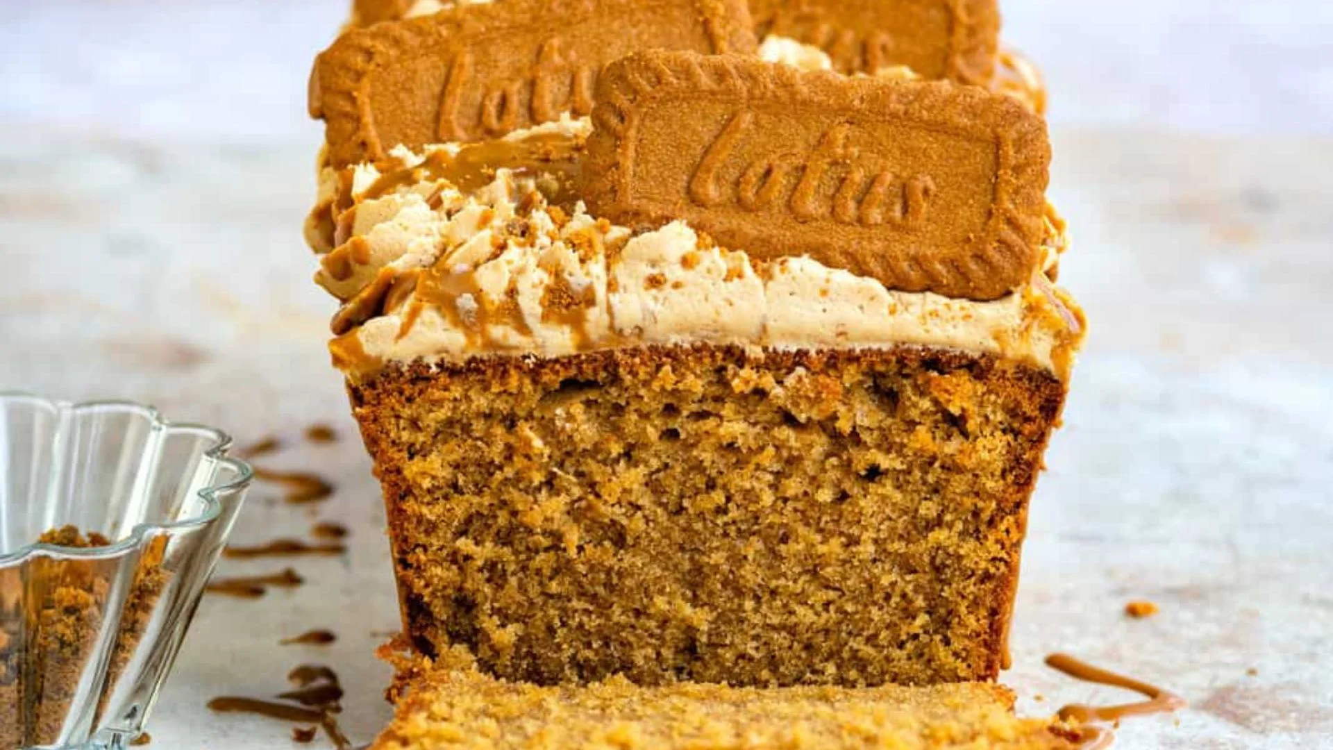 Biscoff Cookie Butter Pound Cake
