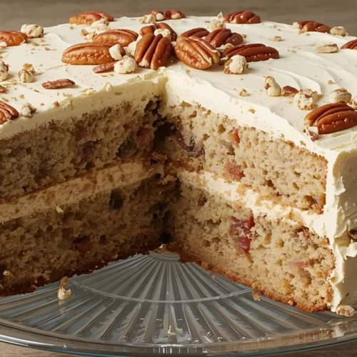 Butter Pecan Icing Cake Recipe