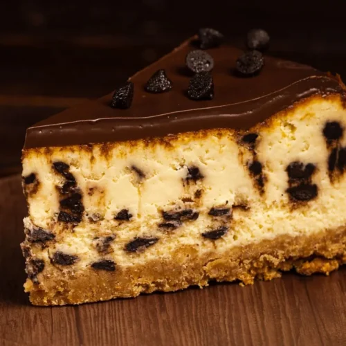 Chocolate Chip Cheesecake Cake