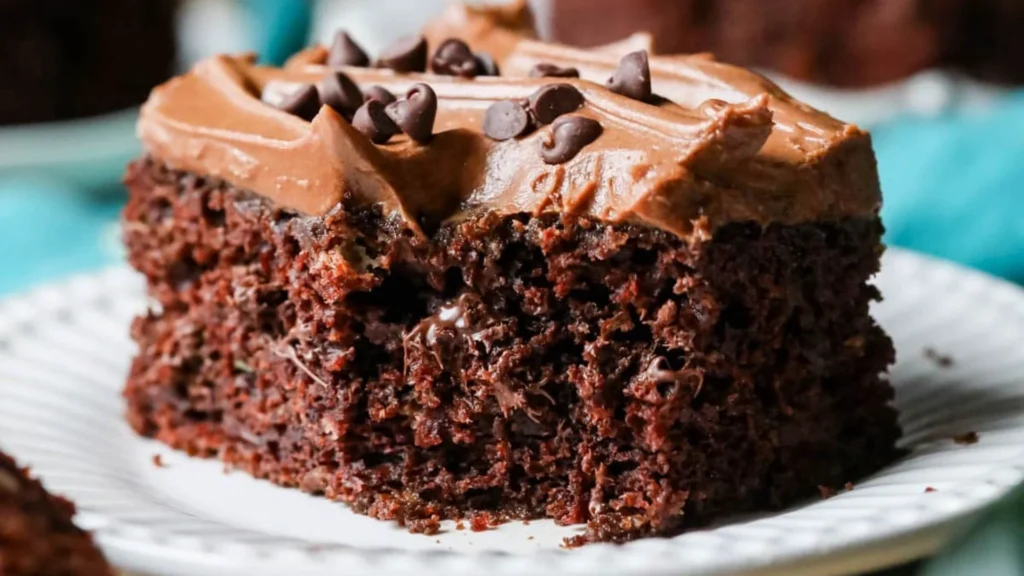 Chocolate Courgette Cake Recipe