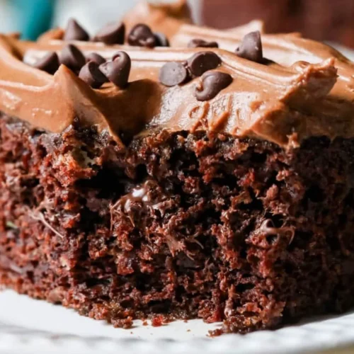 Chocolate Courgette Cake Recipe