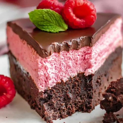 Chocolate Raspberry Mousse Cake Recipe