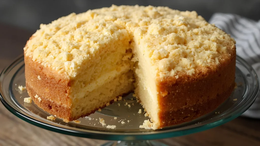 Lemon Crunch Cake Recipe
