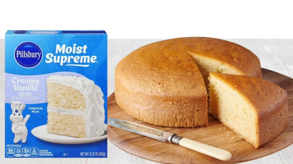 Pillsbury Creamy Vanilla Cake Mix