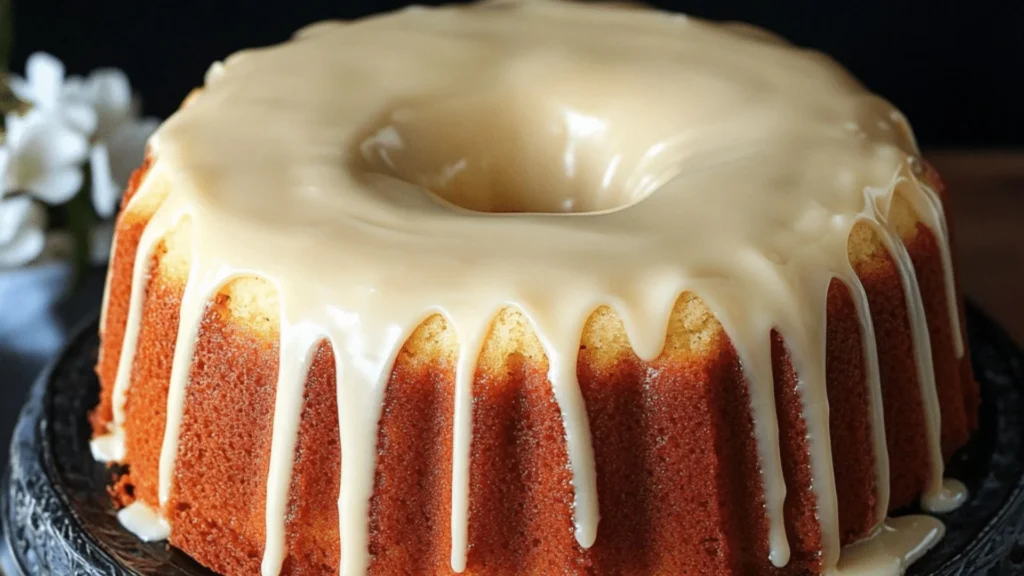 Vanilla Buttermilk Pound Cake Recipe