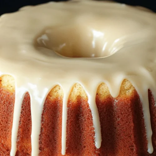 Vanilla Buttermilk Pound Cake Recipe