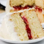 Vanilla Strawberry Cake Whipped Cream