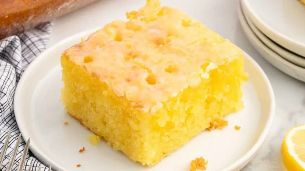 Lemon Cake Jello Recipe