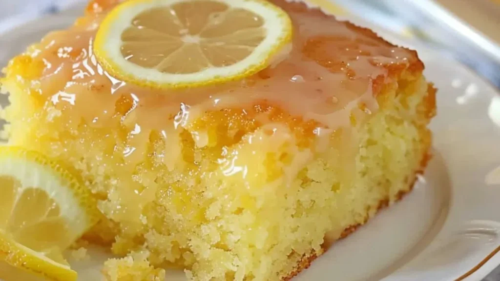 Lemon Cake With Pudding Mix Recipe