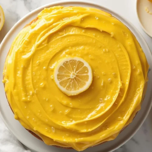 Lemon Curd Cake Recipe