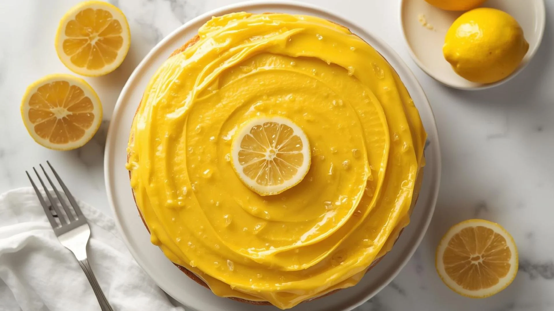 Lemon Curd Cake Recipe