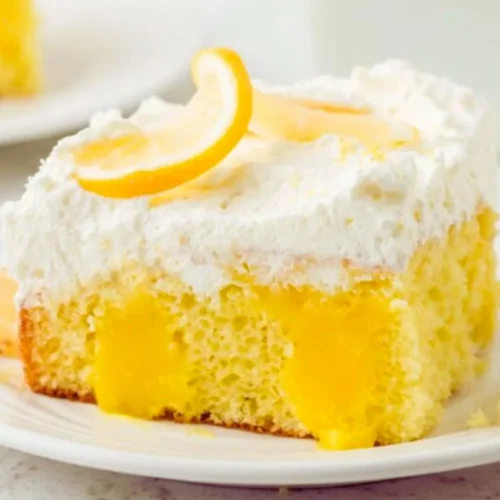 Lemon Poke Cake Recipe