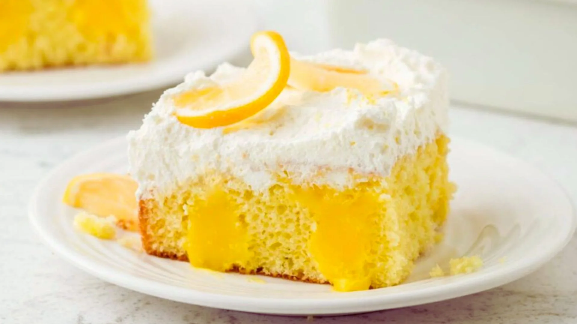 Lemon Poke Cake Recipe
