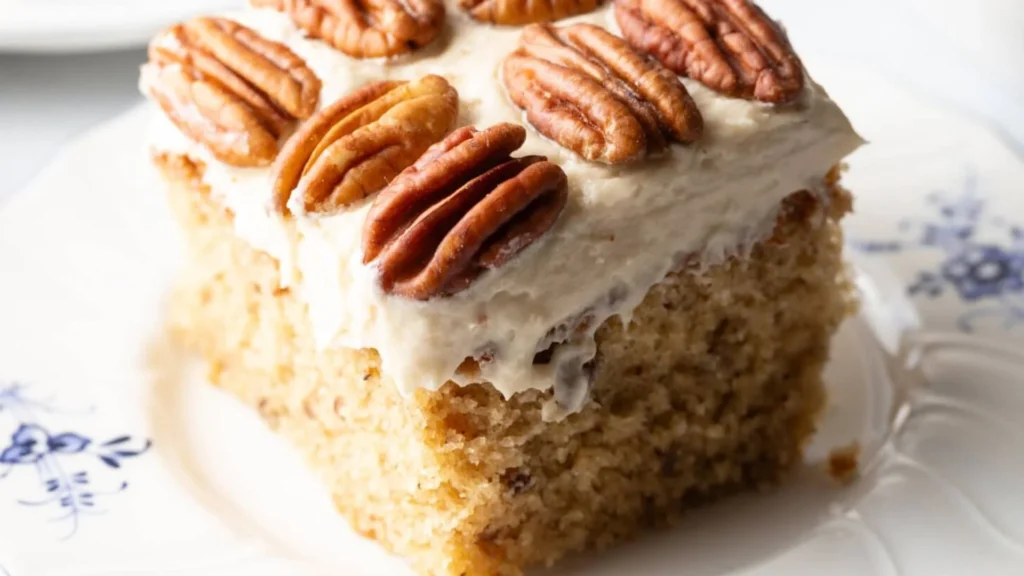 Old Fashioned Butter Pecan Cake Recipe