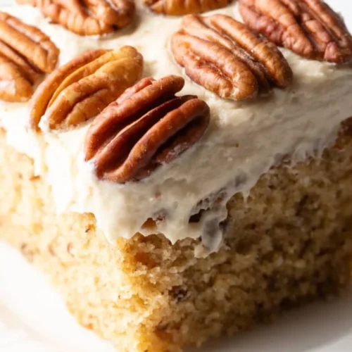 Old Fashioned Butter Pecan Cake Recipe