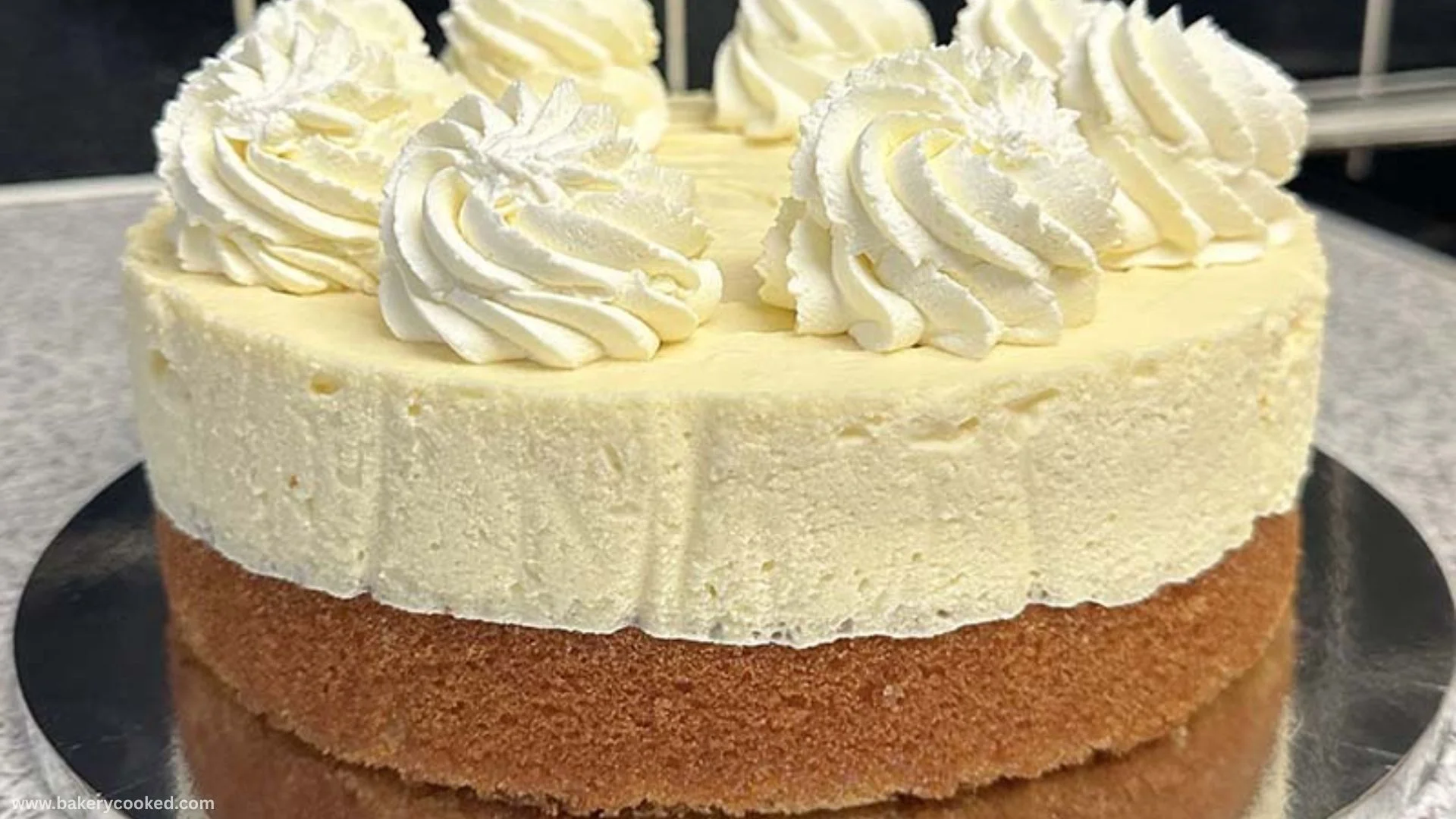 White Chocolate Mousse Cake