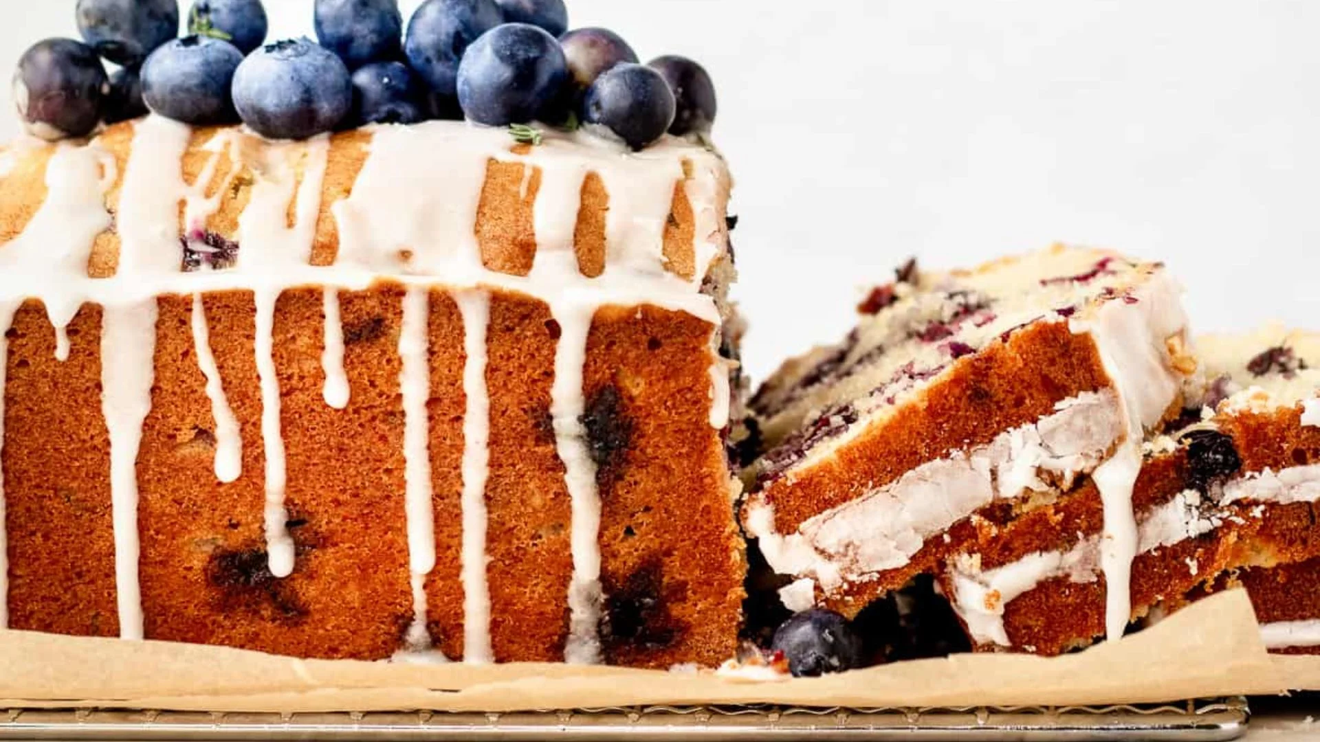 Blueberry Lemon Pound Cake Recipe