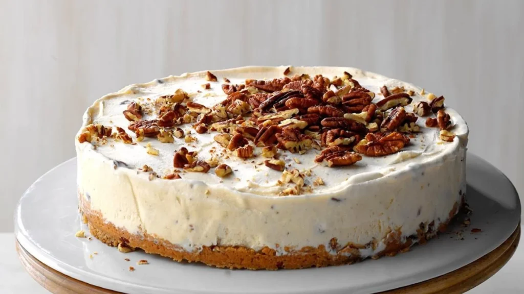 Butter Pecan Ice Cream Cake Recipe