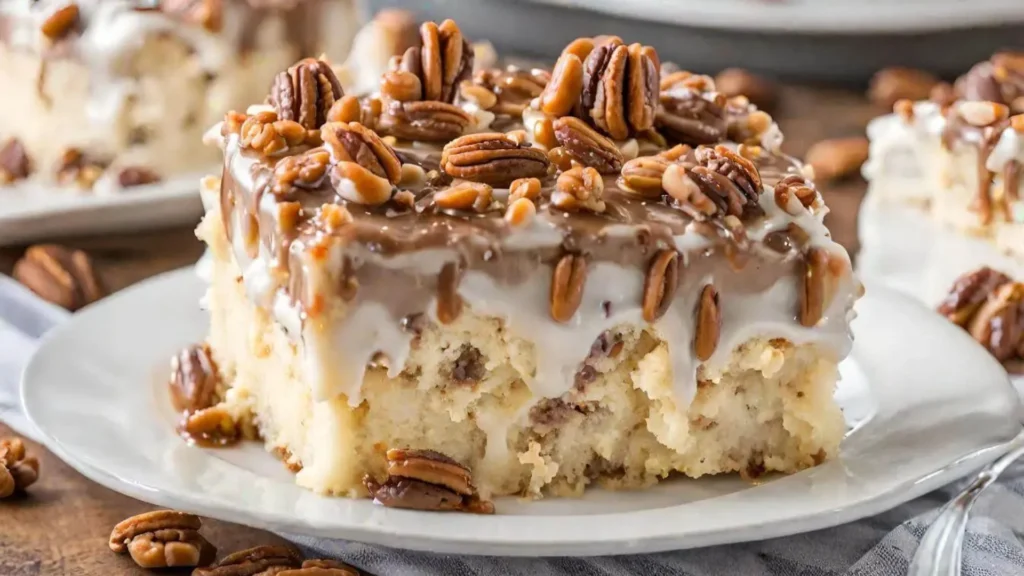 Butter Pecan Poke Cake Recipe