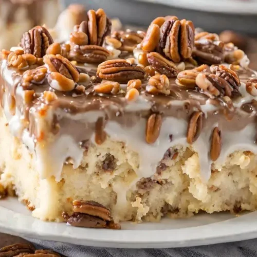 Butter Pecan Poke Cake Recipe