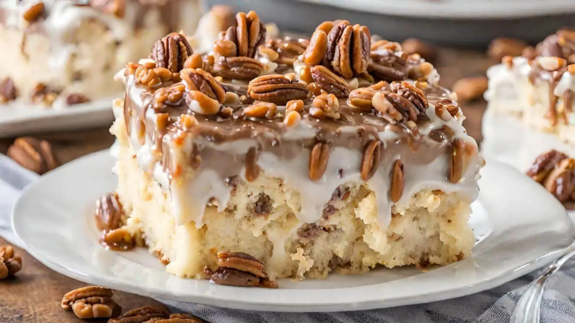 Butter Pecan Poke Cake Recipe