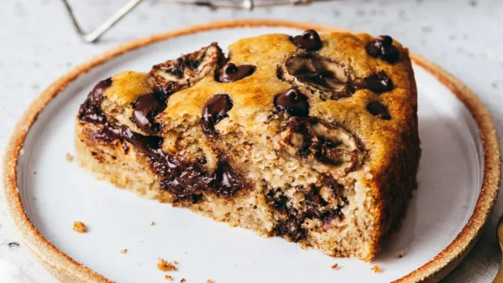Chocolate Chip Banana Cake Recipe