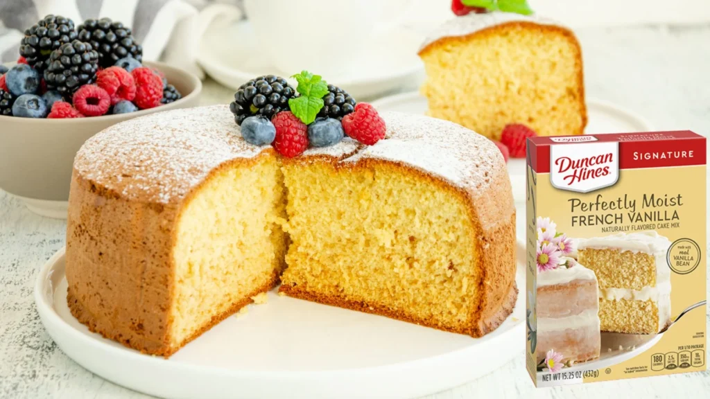 Duncan Hines French Vanilla Cake Mix Recipes